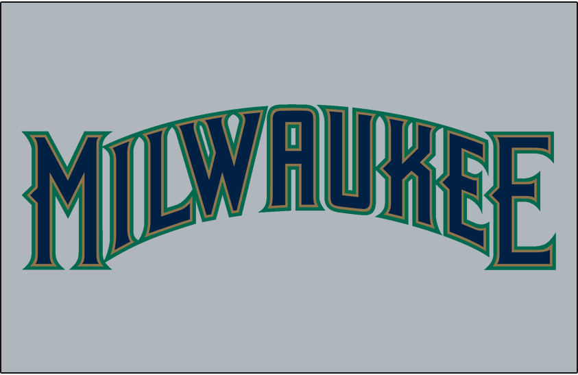Milwaukee Brewers 1994-1996 Jersey Logo fabric transfer version 2